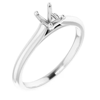 14 Bridge Solitaire Engagement Ring Mounting