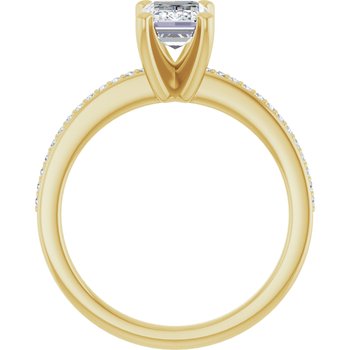 14K 1 CTW Lab-Grown Diamond Engagement Ring