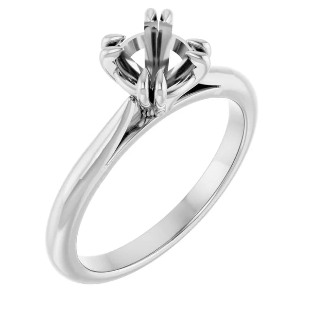 Platinum Engagement Ring Mounting