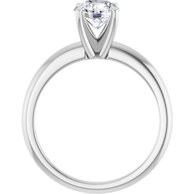 14K Yellow 1 CTW Lab-Grown Diamond Engagement Ring