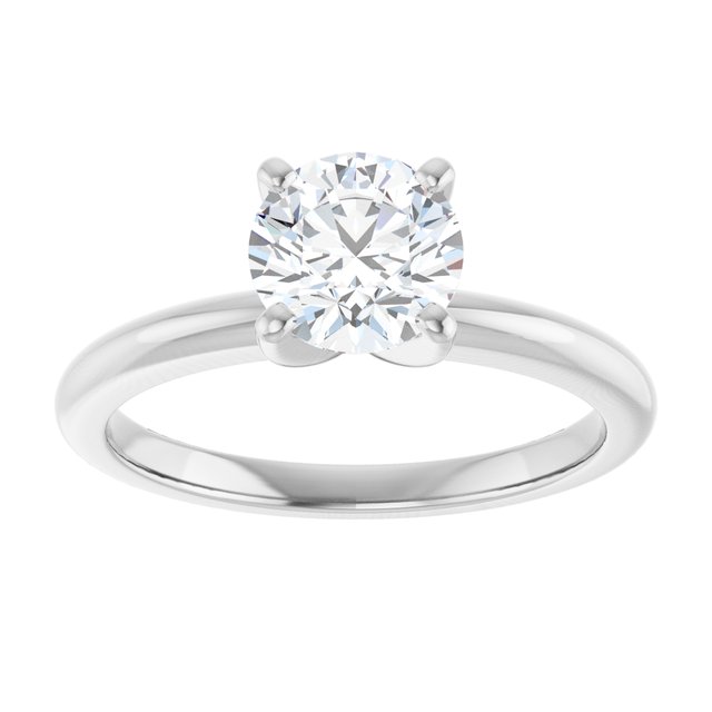 14K Yellow 1 CTW Lab-Grown Diamond Engagement Ring