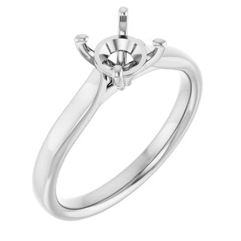 14K Yellow 4-8.5mm Engagement Ring Mounting