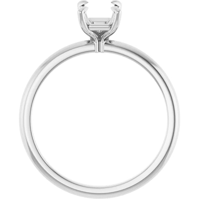 14K Solitaire Engagement Ring Mounting