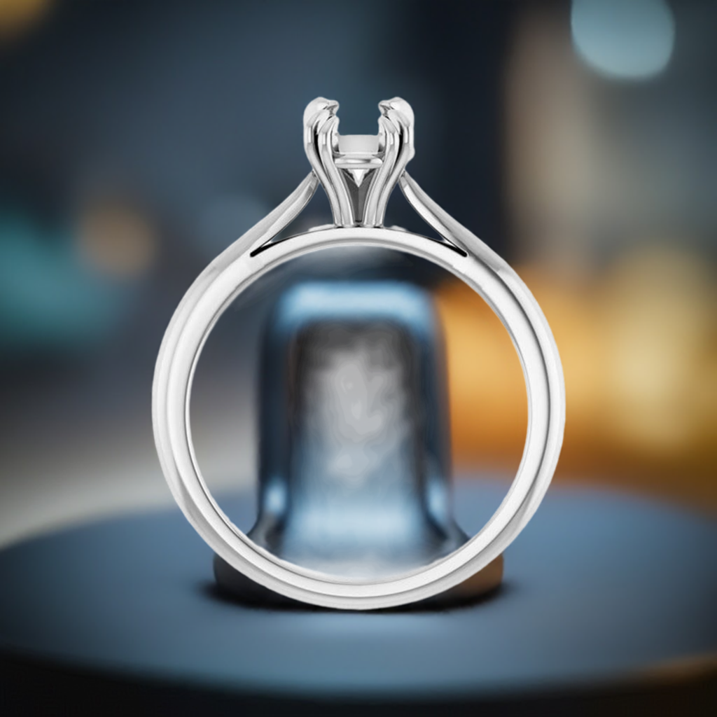 Platinum Engagement Ring Mounting
