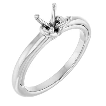 14K  Solitaire Engagement Ring Mounting