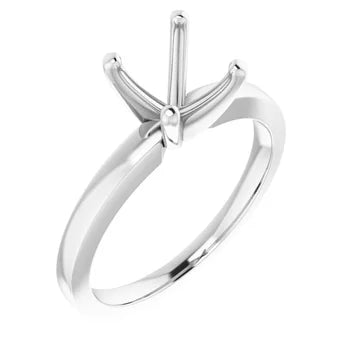 14K Solitaire Engagement Ring Mounting