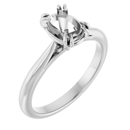 Platinum Engagement Ring Mounting
