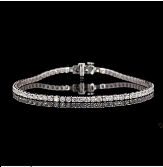 3 Ct Diamond Bracelet 14K